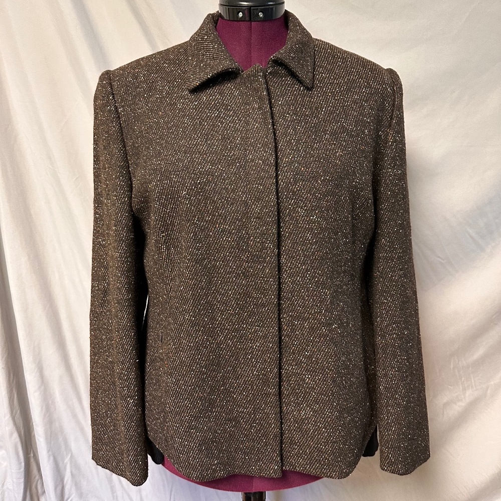 D'ORAZ Vintage Wool/silk blend, blazer/skirt, suit set